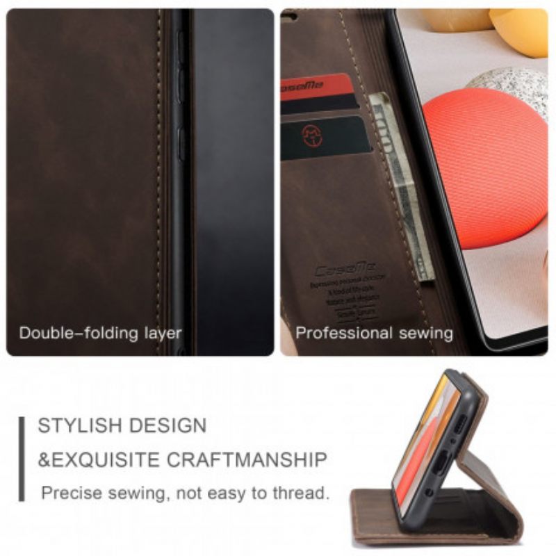 θηκη κινητου Samsung Galaxy S21 5G Θήκη Flip Caseme Faux Leather