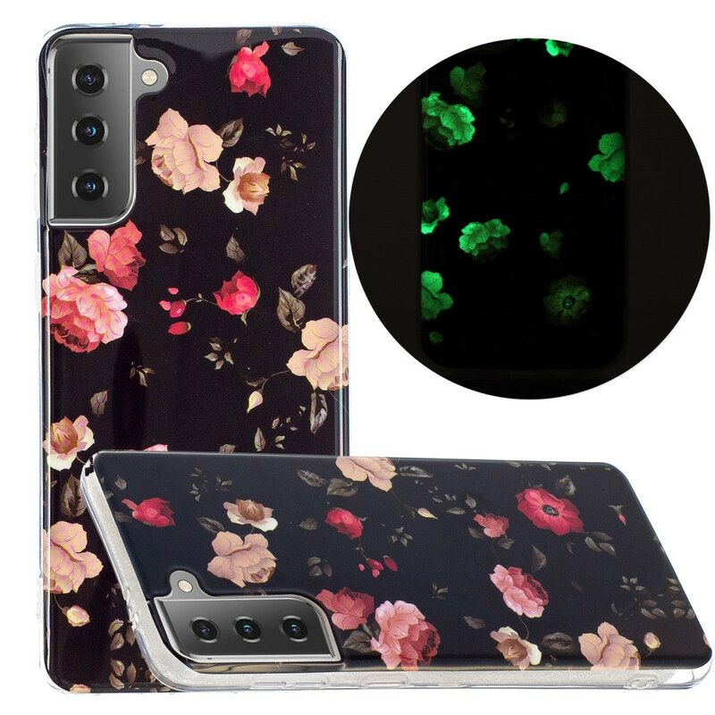 Θήκη Samsung Galaxy S21 5G Fluorescent Floral Series