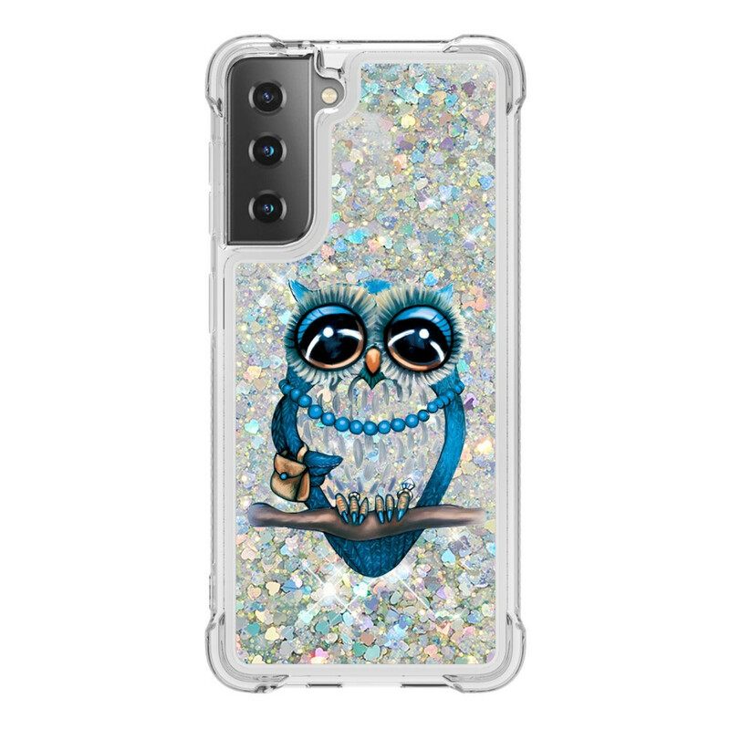 Θήκη Samsung Galaxy S21 5G Miss Glitter Owl