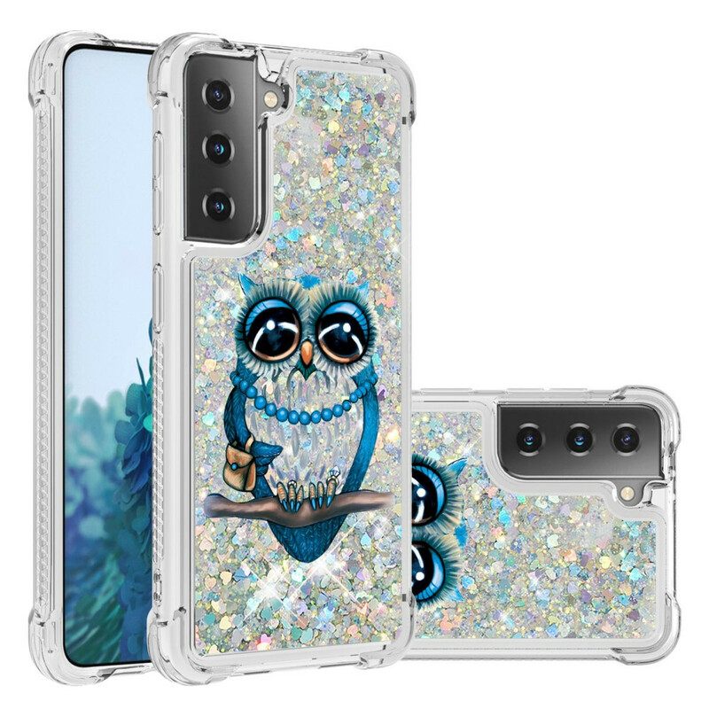 Θήκη Samsung Galaxy S21 5G Miss Glitter Owl