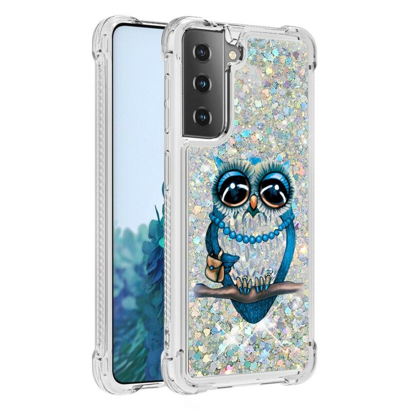 Θήκη Samsung Galaxy S21 5G Miss Glitter Owl