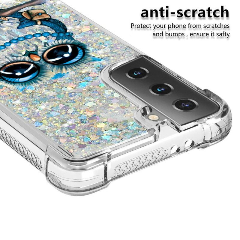 Θήκη Samsung Galaxy S21 5G Miss Glitter Owl