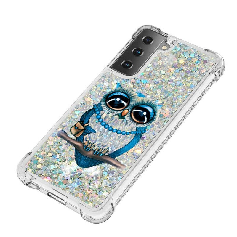 Θήκη Samsung Galaxy S21 5G Miss Glitter Owl