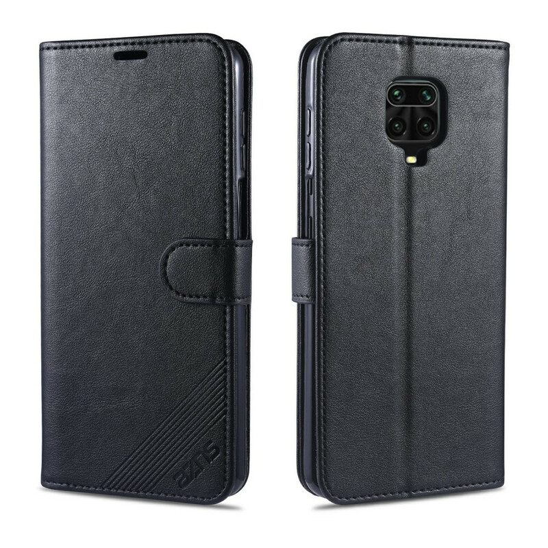 Κάλυμμα Xiaomi Redmi Note 9S / Note 9 Pro Azns Faux Leather