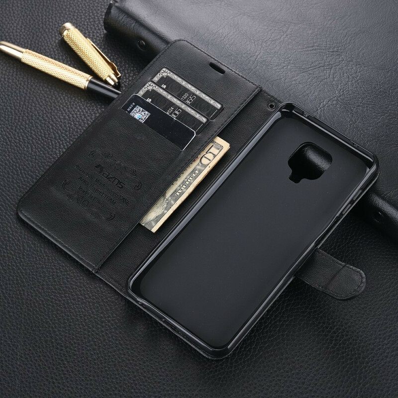 Κάλυμμα Xiaomi Redmi Note 9S / Note 9 Pro Azns Faux Leather