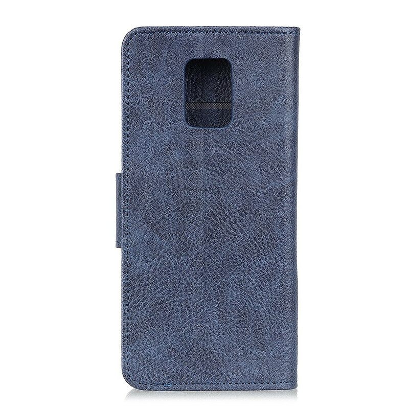 Κάλυμμα Xiaomi Redmi Note 9S / Note 9 Pro Litchi Ultra Faux Leather