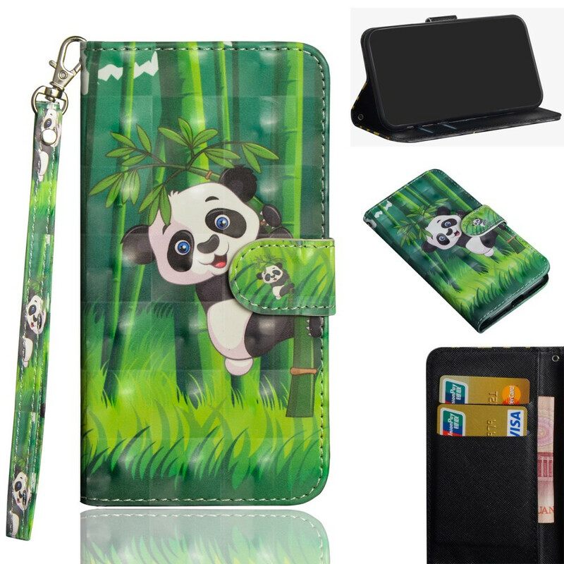 Κάλυμμα Xiaomi Redmi Note 9S / Note 9 Pro Panda Και Bamboo