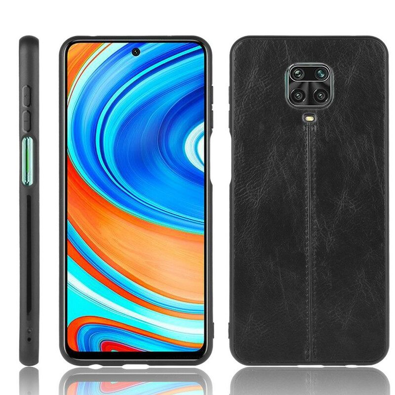 θηκη κινητου Xiaomi Redmi Note 9S / Note 9 Pro Εφέ Δέρματος Ραφής