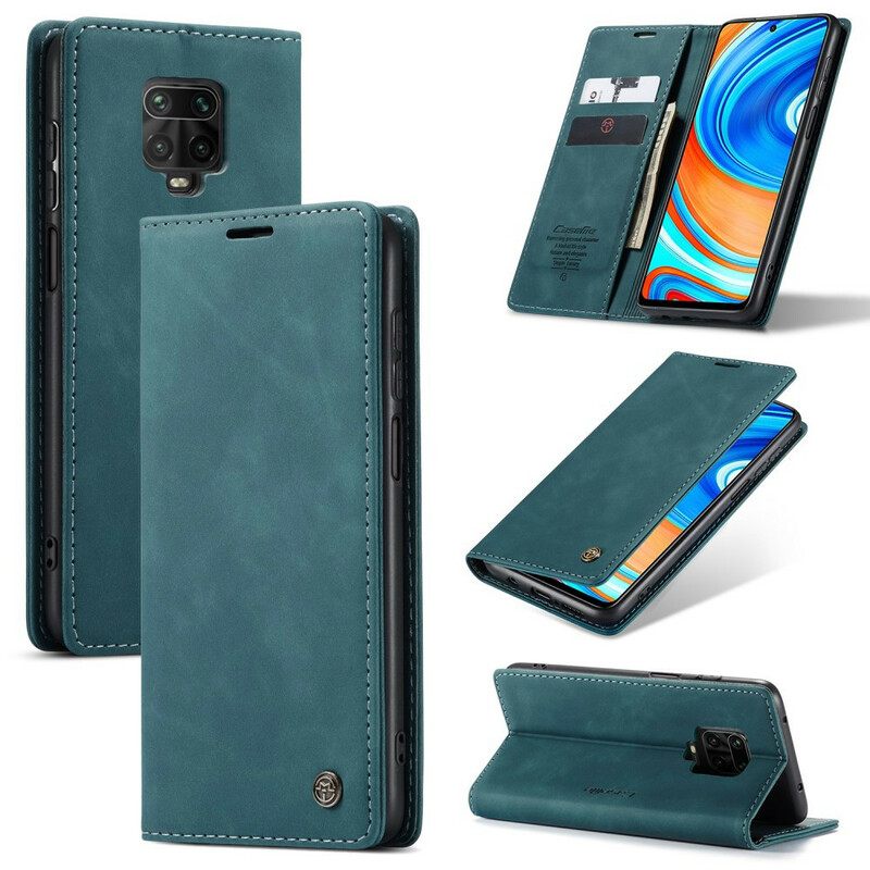 θηκη κινητου Xiaomi Redmi Note 9S / Note 9 Pro Θήκη Flip Caseme Faux Leather