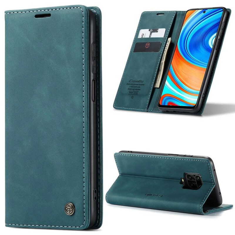 θηκη κινητου Xiaomi Redmi Note 9S / Note 9 Pro Θήκη Flip Caseme Faux Leather