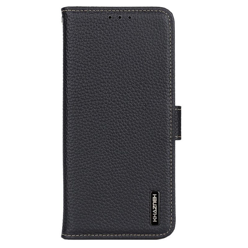 δερματινη θηκη Poco M4 Pro 5G Lychee Leather Khazneh