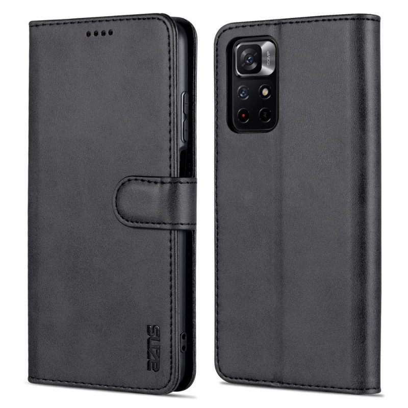 Κάλυμμα Poco M4 Pro 5G Azns Faux Leather