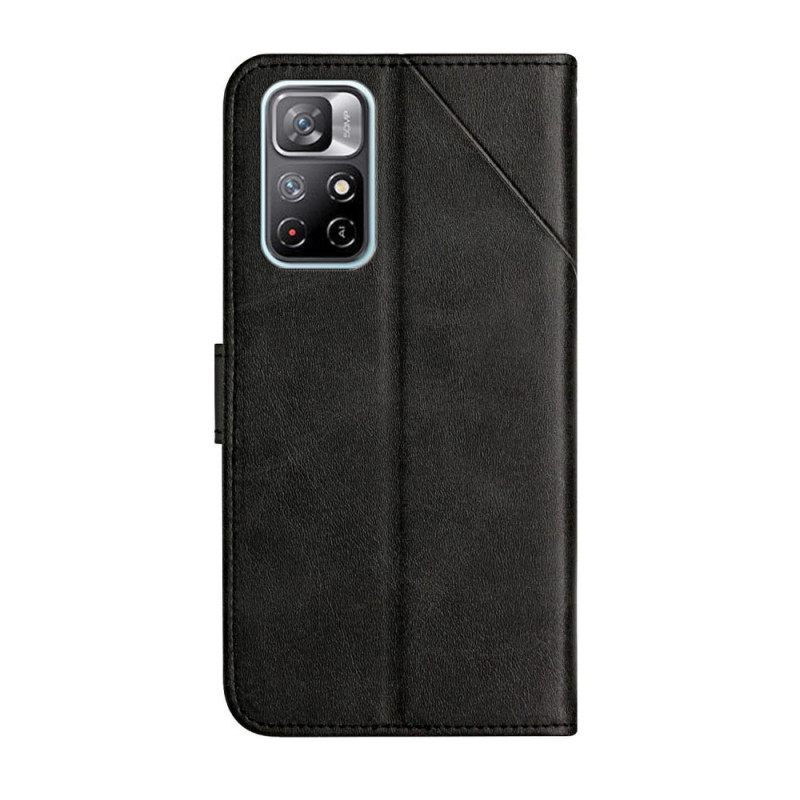 Κάλυμμα Poco M4 Pro 5G Geo X Design Leather Style