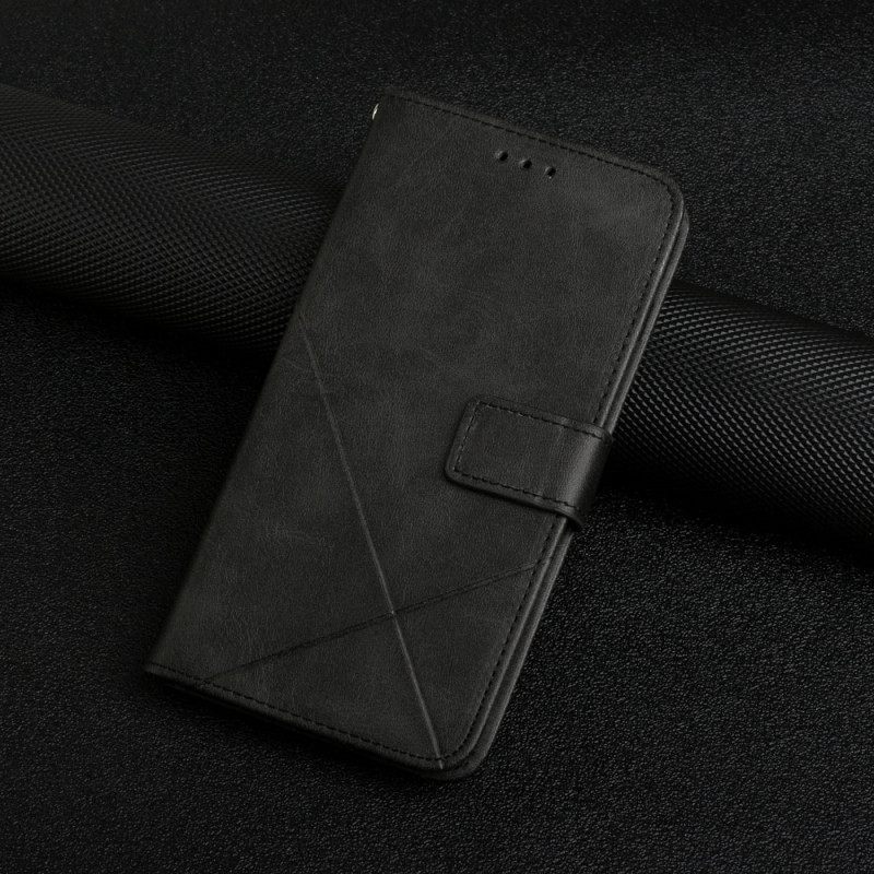 Κάλυμμα Poco M4 Pro 5G Geo X Design Leather Style