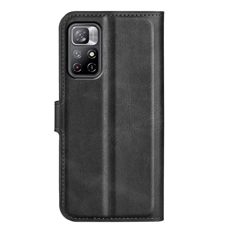 Κάλυμμα Poco M4 Pro 5G Imitation Leather Design Plus