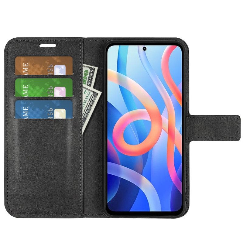 Κάλυμμα Poco M4 Pro 5G Imitation Leather Design Plus