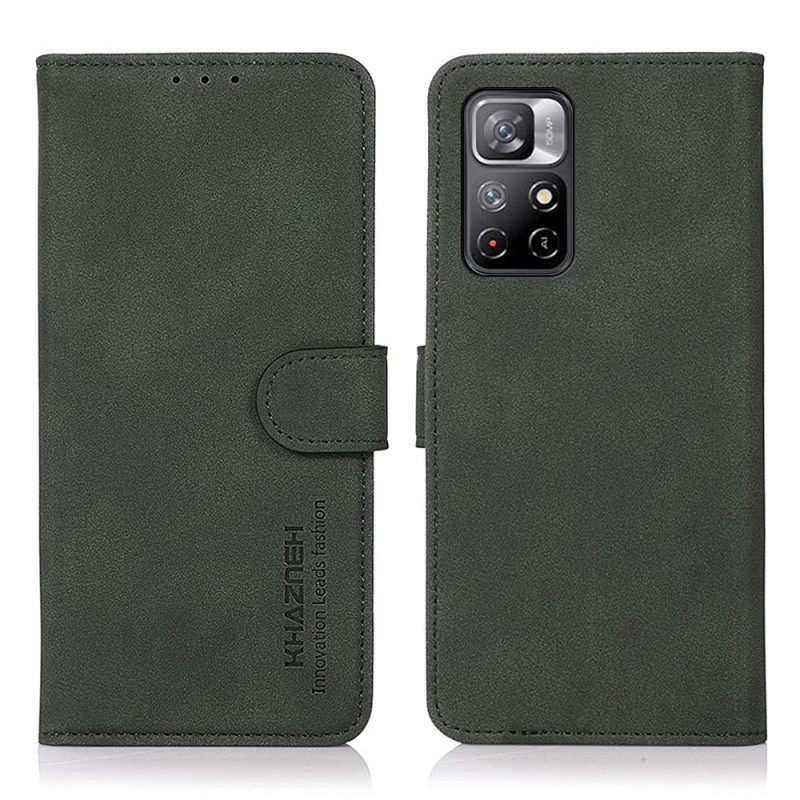 Κάλυμμα Poco M4 Pro 5G Khazneh Fashion Leather Effect