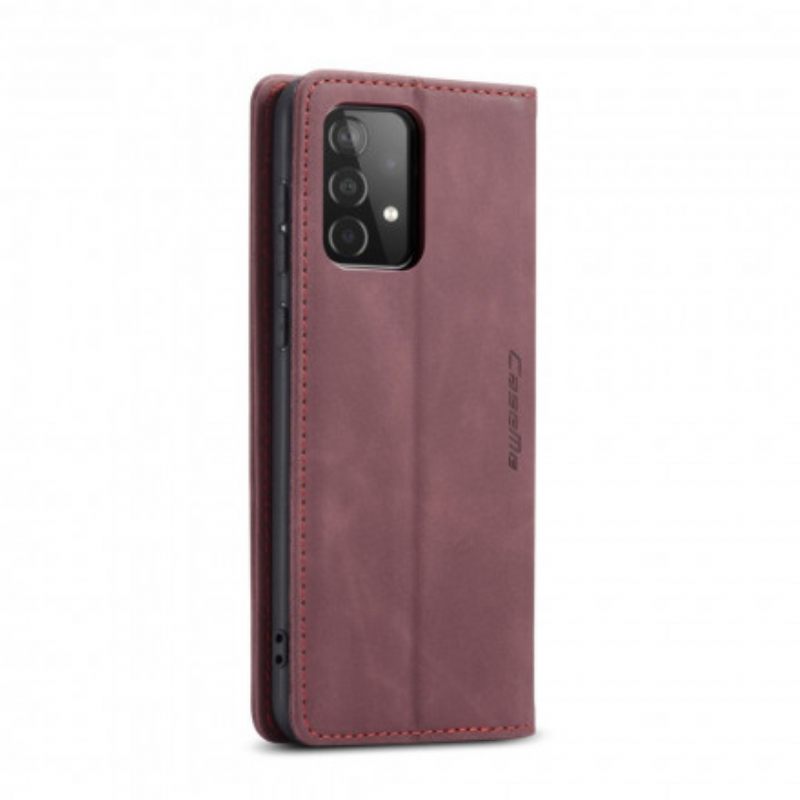 θηκη κινητου Samsung Galaxy A52 4G / A52 5G / A52s 5G Θήκη Flip Caseme Faux Leather