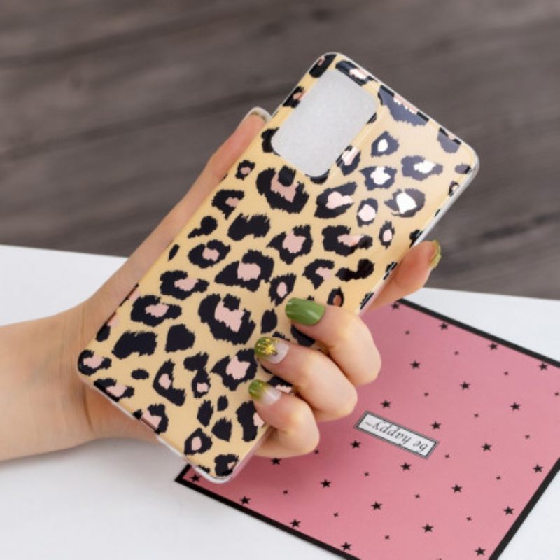 Θήκη Samsung Galaxy A52 4G / A52 5G / A52s 5G Μάρμαρο Leopard Style