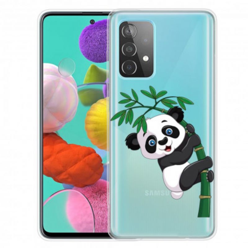 Θήκη Samsung Galaxy A52 4G / A52 5G / A52s 5G Panda On Bamboo