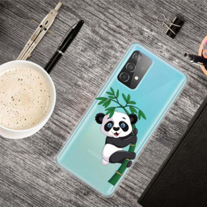 Θήκη Samsung Galaxy A52 4G / A52 5G / A52s 5G Panda On Bamboo