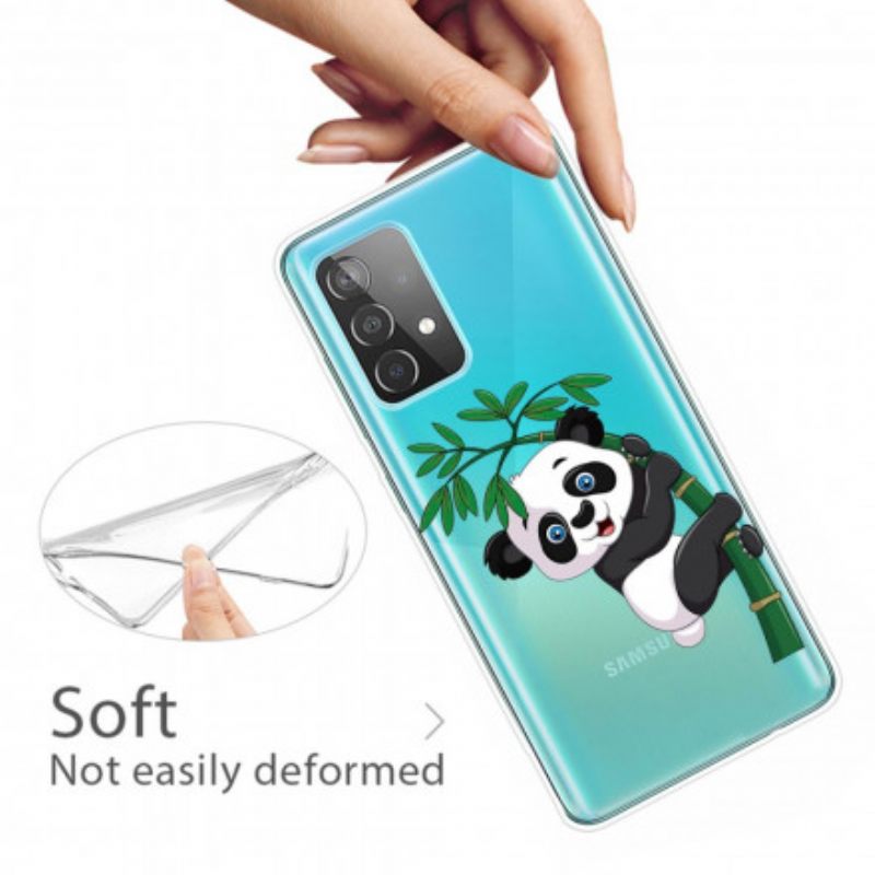 Θήκη Samsung Galaxy A52 4G / A52 5G / A52s 5G Panda On Bamboo