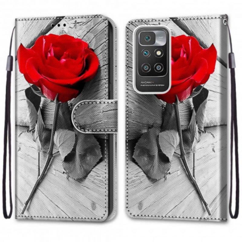 δερματινη θηκη Xiaomi Redmi 10 Floral Wonder