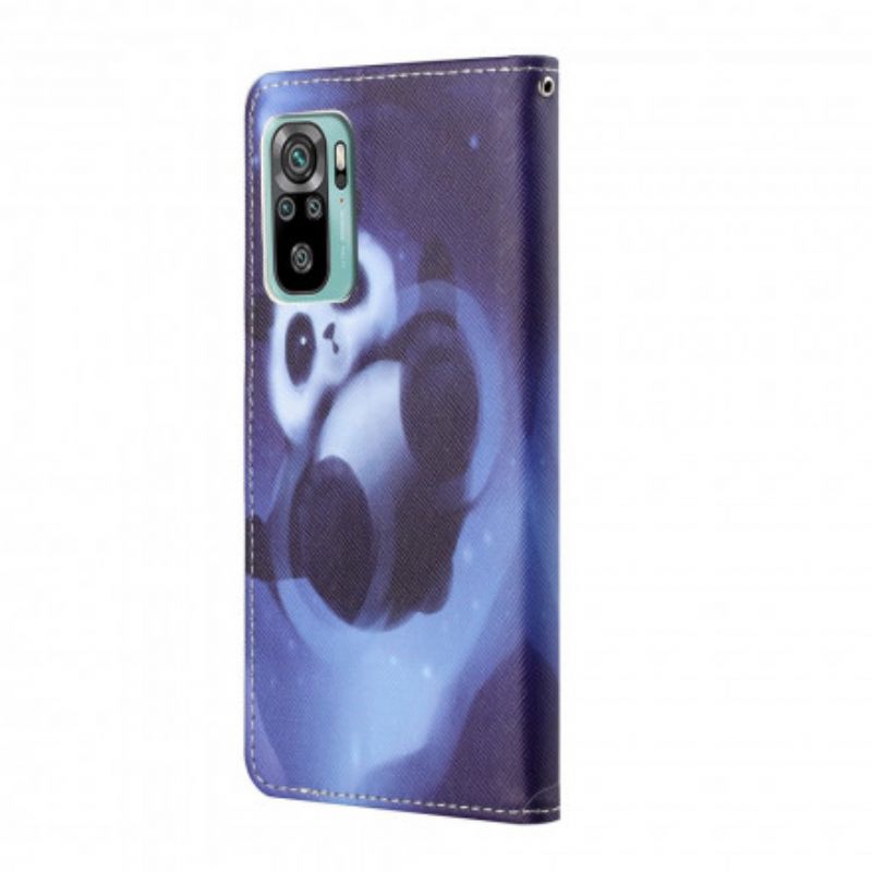 Κάλυμμα Xiaomi Redmi 10 με κορδονι Space Panda Με Κορδόνι