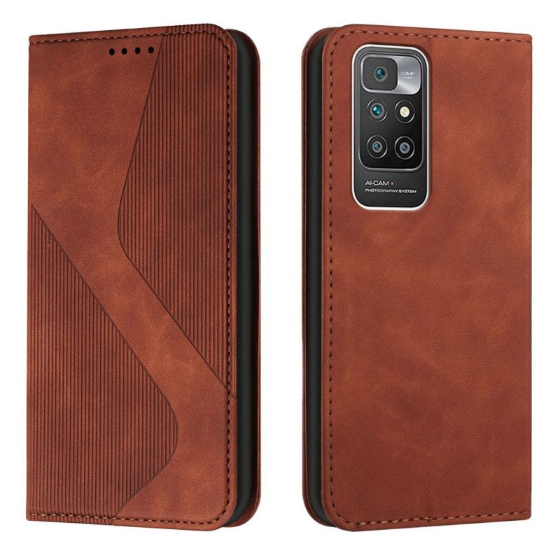 θηκη κινητου Xiaomi Redmi 10 Θήκη Flip S-design Leather Style