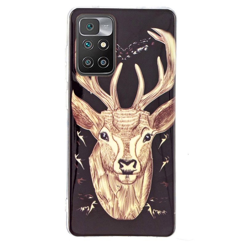 Θήκη Xiaomi Redmi 10 Fluorescent Majestic Stag