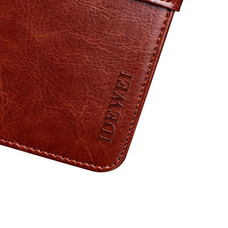 Κάλυμμα Honor Magic 4 Pro Idewei Leather Style