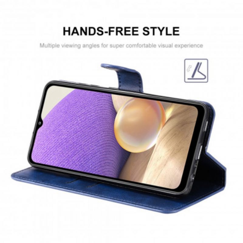 Κάλυμμα Samsung Galaxy A32 4G Enkay Faux Leather