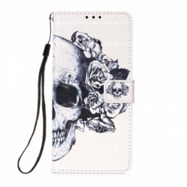 Κάλυμμα Samsung Galaxy A32 4G Floral Skull