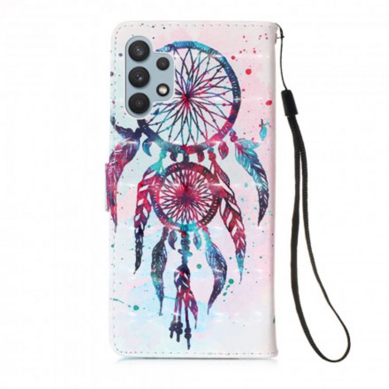 Θήκη Flip Samsung Galaxy A32 4G Ακουαρέλα Dream Catcher