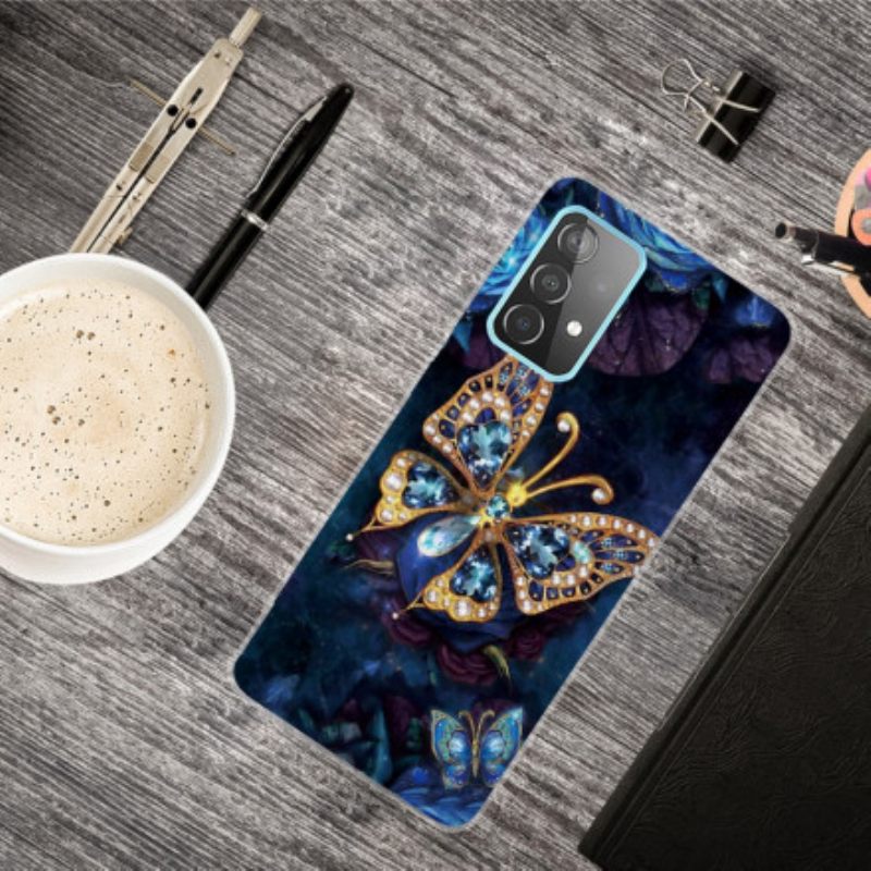 Θήκη Samsung Galaxy A32 4G Deluxe Butterfly