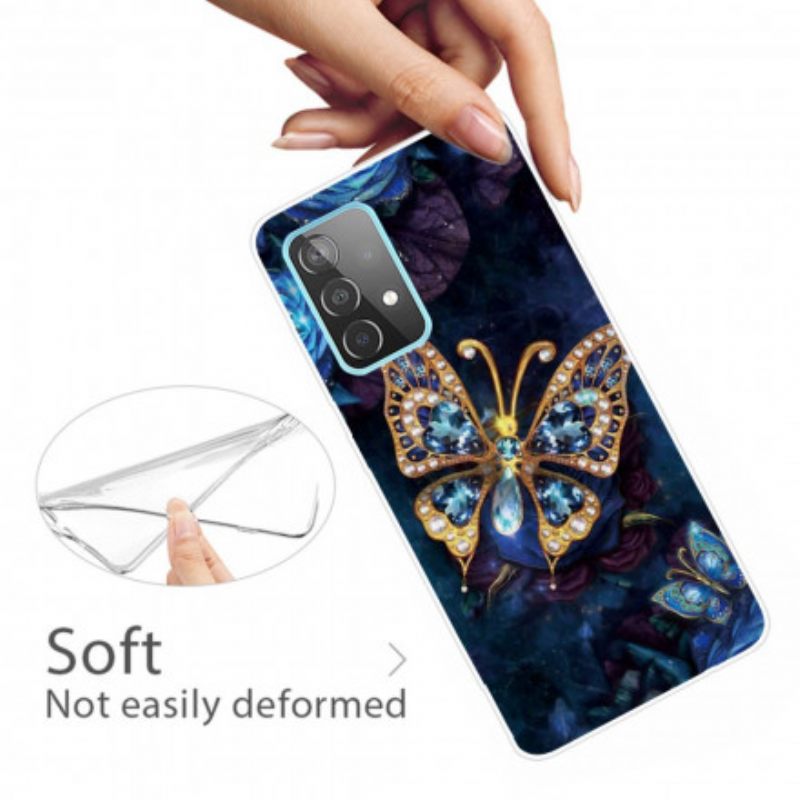 Θήκη Samsung Galaxy A32 4G Deluxe Butterfly