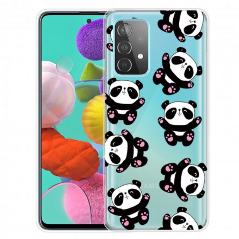 Θήκη Samsung Galaxy A32 4G Top Pandas Fun