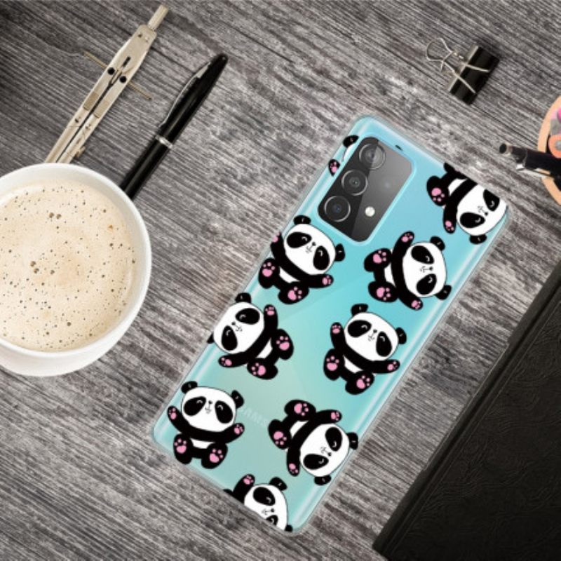 Θήκη Samsung Galaxy A32 4G Top Pandas Fun