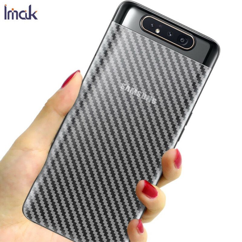 Πίσω Προστατευτική Μεμβράνη Για Samsung Galaxy A90 / A80 Carbon Style Imak