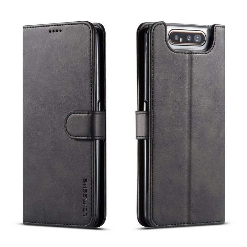 Θήκη Flip Samsung Galaxy A90 / A80 Lc.imeeke Leather Effect