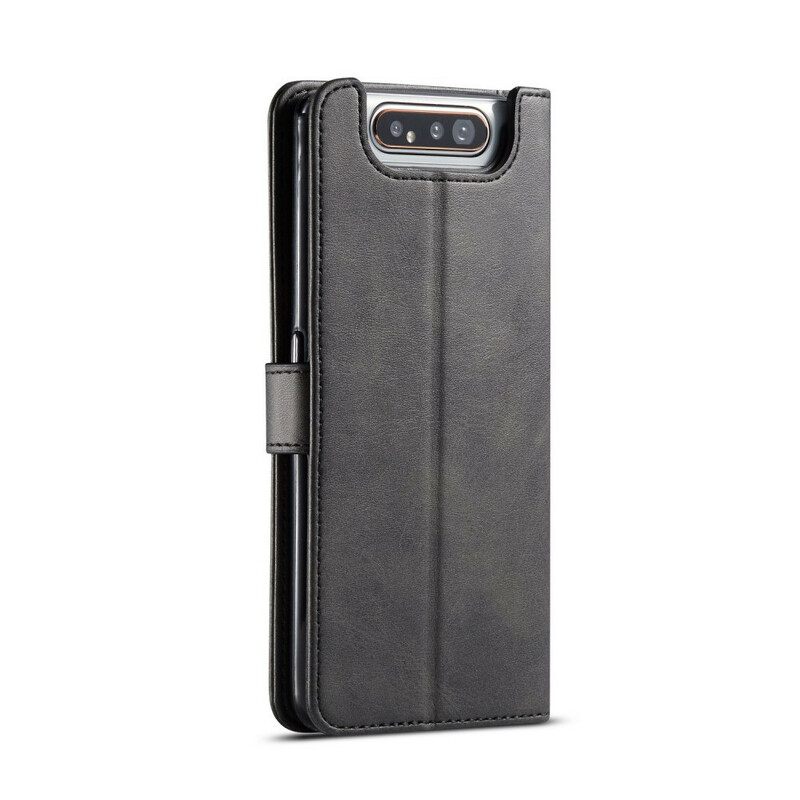 Θήκη Flip Samsung Galaxy A90 / A80 Lc.imeeke Leather Effect