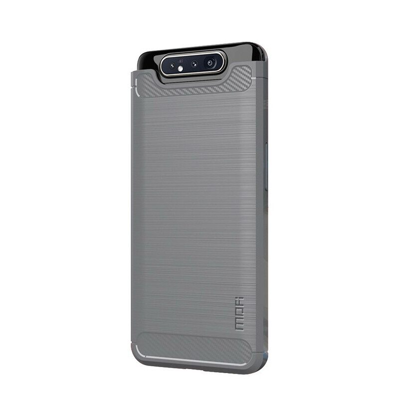 θηκη κινητου Samsung Galaxy A90 / A80 Mofi Brushed Carbon Fiber