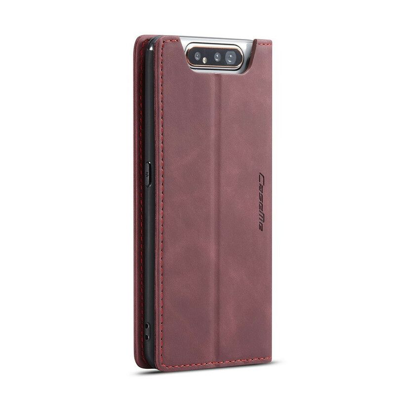 θηκη κινητου Samsung Galaxy A90 / A80 Θήκη Flip Caseme Faux Leather