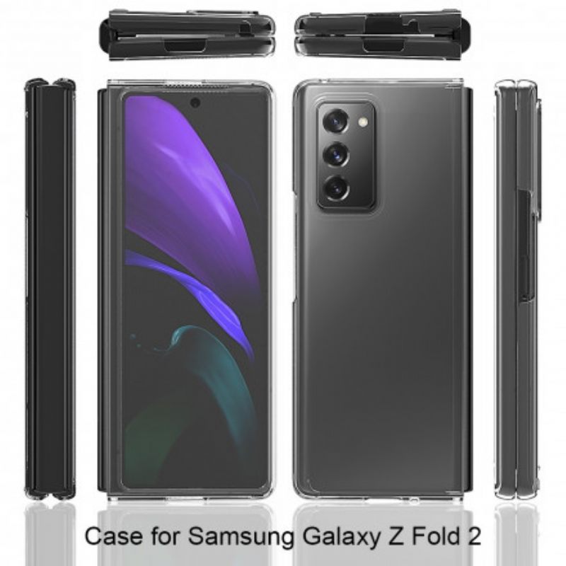 Θήκη Samsung Galaxy Z Fold 2 Διαφανές Υβρίδιο