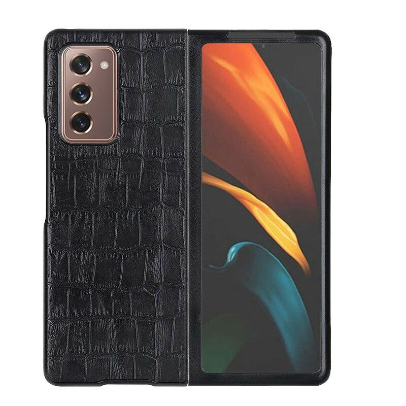 Θήκη Samsung Galaxy Z Fold 2 Γνήσιο Δέρμα Κροκόδειλου