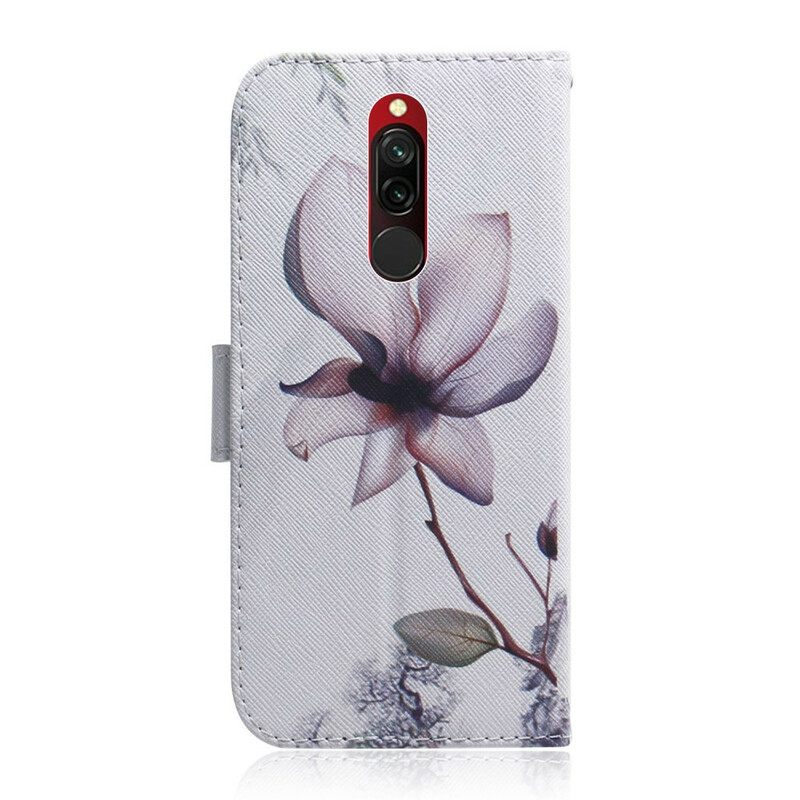 Κάλυμμα Xiaomi Redmi 8 Dusty Pink Flower