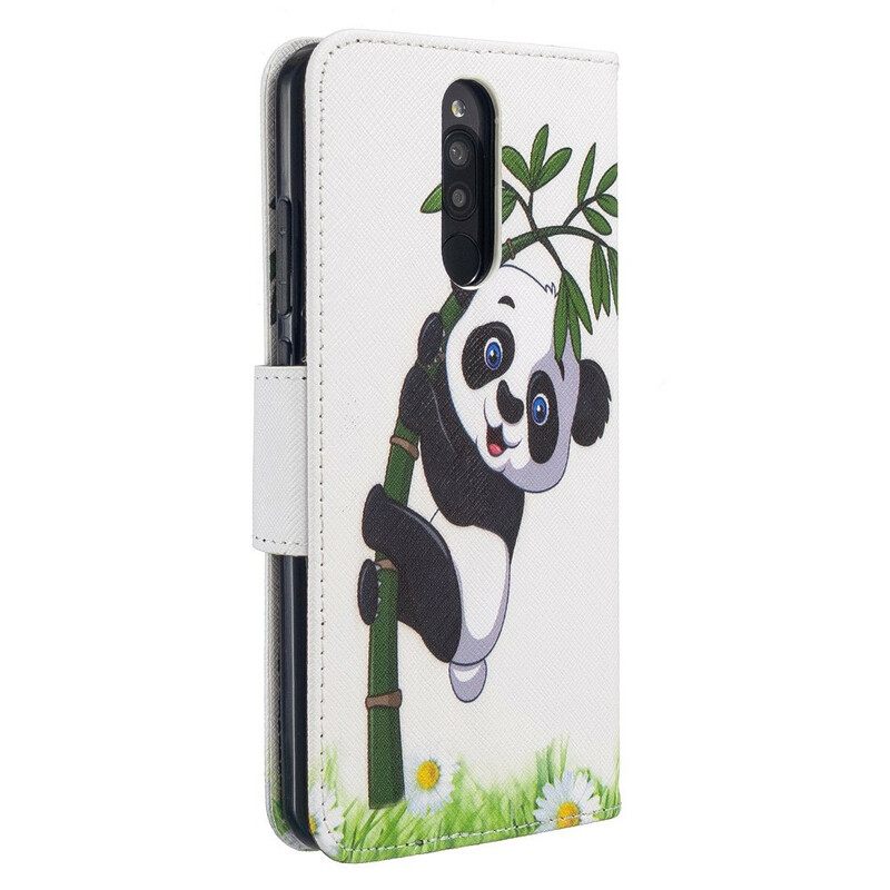 Κάλυμμα Xiaomi Redmi 8 Panda On Bamboo