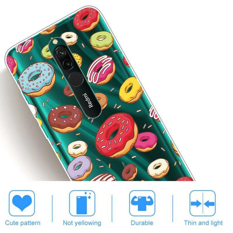 θηκη κινητου Xiaomi Redmi 8 Love Donuts