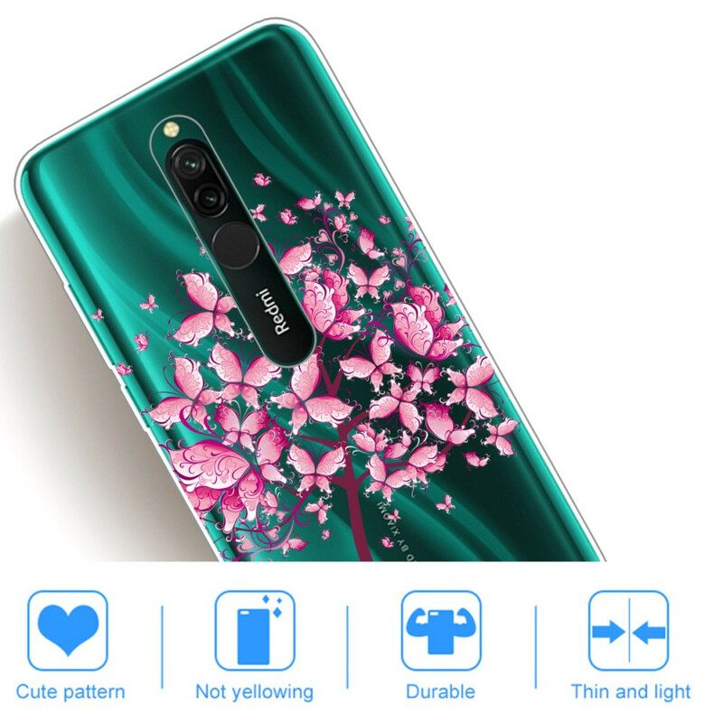 θηκη κινητου Xiaomi Redmi 8 Pink Tree Top