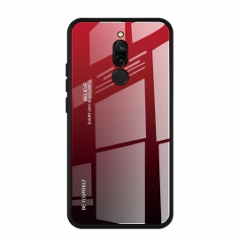 θηκη κινητου Xiaomi Redmi 8 Tempered Glass Be Yourself